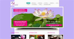 Desktop Screenshot of lasophrologie.net